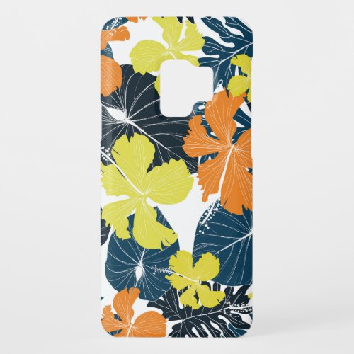 Spring Flowery Vintage Floral Texture Case_Mate Samsung Galaxy S9 Case
