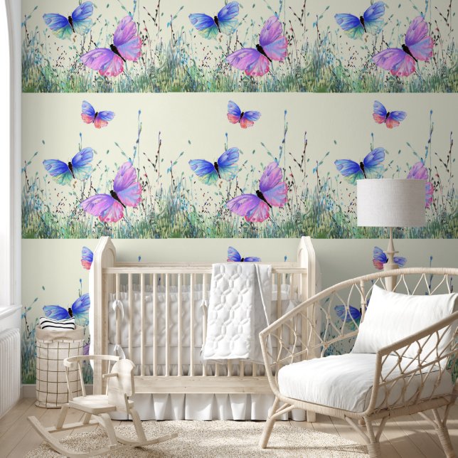 Spring Flying Butterflies Wallpaper (Kids)
