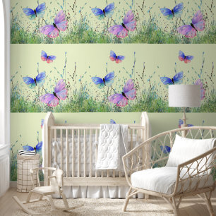 Spring Flying Butterflies Wallpaper