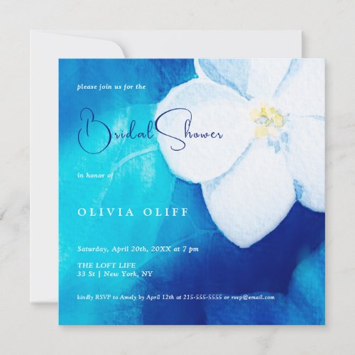 Spring Fondness Bridal Shower Invitation