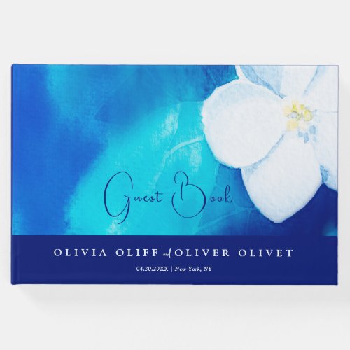 Spring Fondness Wedding  Guest Book