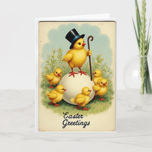 Spring Fowl Celebration Card (Front)