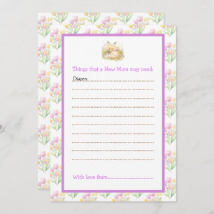 Spring Fox Baby Shower Invitation