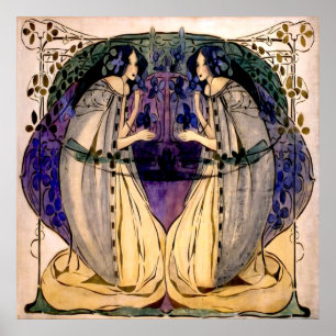 Spring - Frances MacDonald Poster