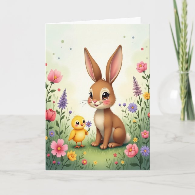 Spring Friends Sweet Gift Card (Front)