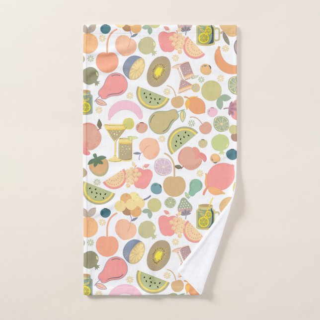 Spring fruit hand towel  (Hand Towel)