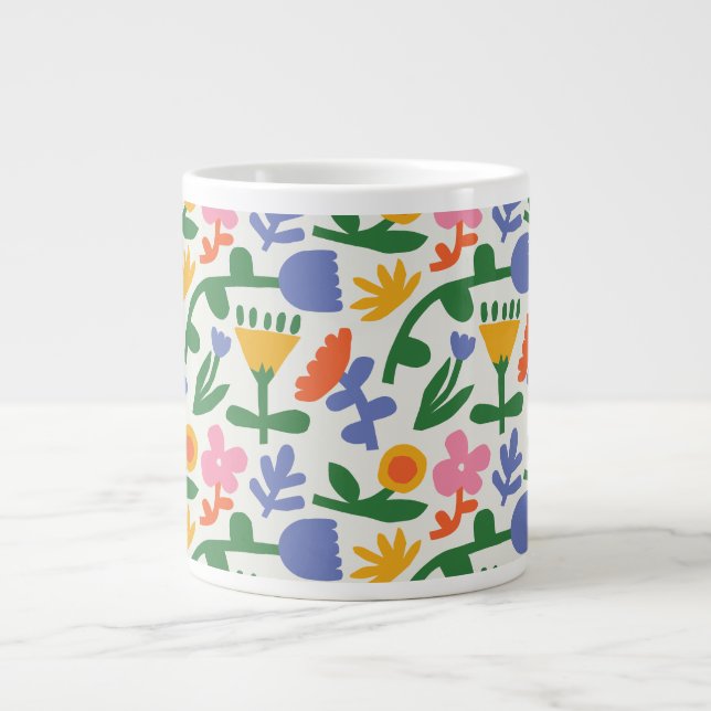 Spring Fun Floral Specialty Mug (Front)