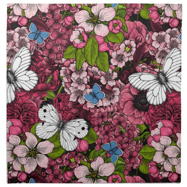Spring garden 2 cloth napkin (Front)