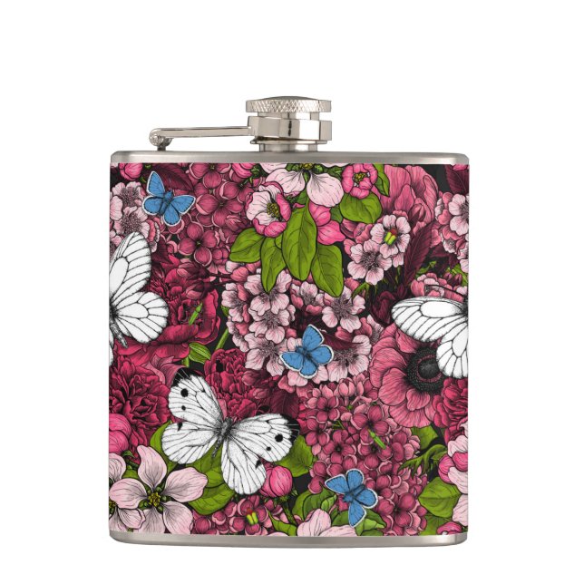 Spring garden 2 flask (Front)
