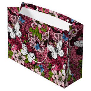 Spring garden 2 large gift bag