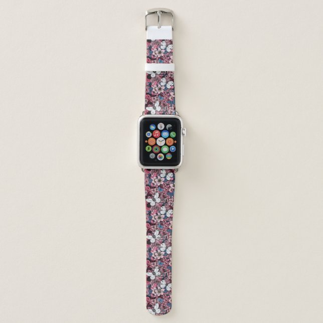 Spring garden apple watch band (Front)