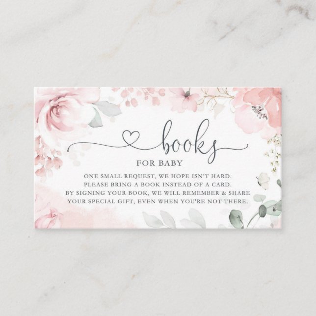 Spring Garden Books for Baby Card (Front)