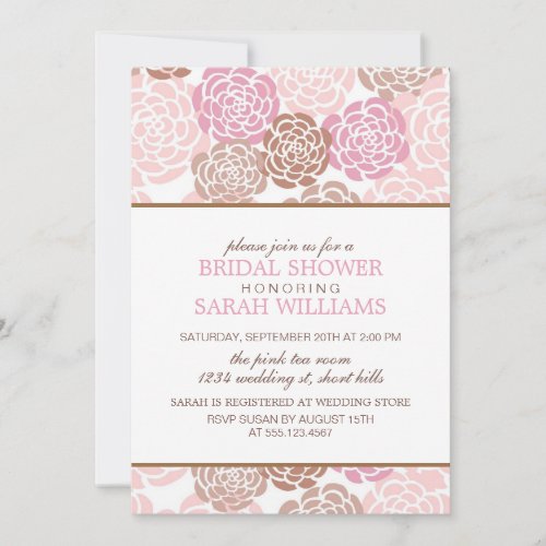 Spring Garden Bridal Shower Invite