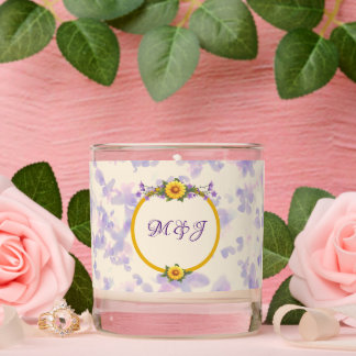 Spring Garden Collection Cream Scented Candle