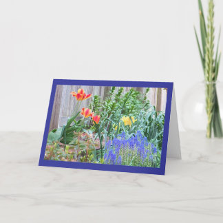 Spring Garden color card