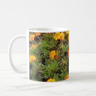 Spring garden flower coffee mug