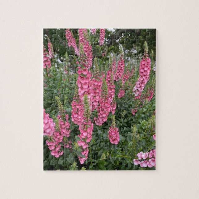 Spring Garden Flowers Jigsaw Puzzle (Vertical)