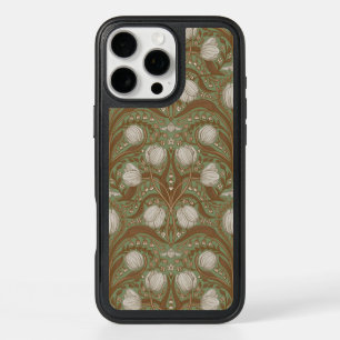 Spring Garden flowers on sage iPhone 16 Pro Max Case