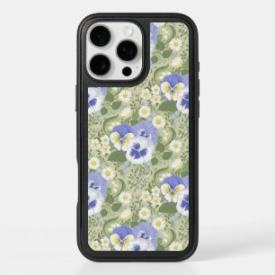 Spring Garden flowers on sage iPhone 16 Pro Max Case