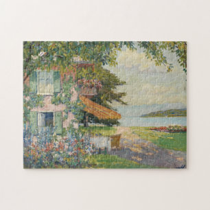 Spring Garden in Starnberg Edward Cucuel Jigsaw Puzzle
