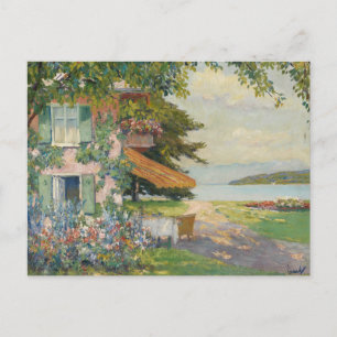 Spring Garden in Starnberg Edward Cucuel Postcard