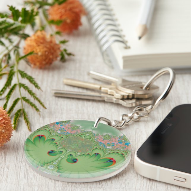 Spring Garden Keychain (Front Right)