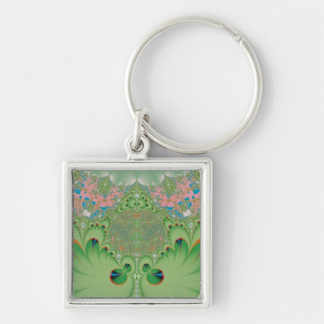 Spring Garden Keychain (Front)