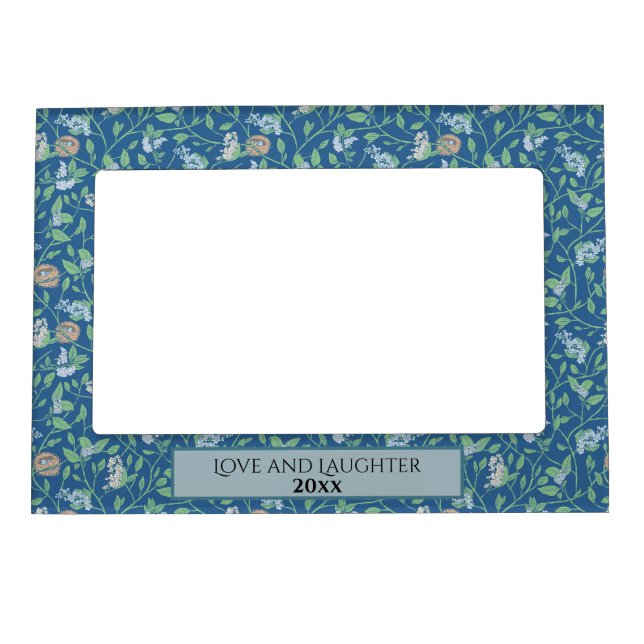 Spring Garden Mother Day Robin Nest Queen Ann Lace Magnetic Frame (Front)