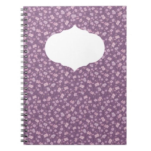 Spring Garden Mothers Day Asian Flowers Japanese Notebook