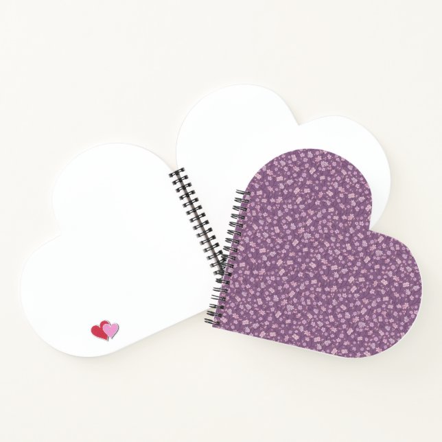 Spring Garden Mother's Day Asian Flowers Japanese Notebook (Inside)