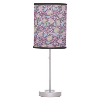 Spring Garden Mother's Day Chrysanthemum Mum Japan Table Lamp