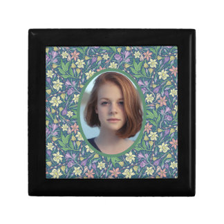 Spring Garden Mother's Day Daffodils Crocus Photo Gift Box