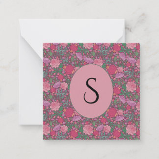 Spring Garden Mother's Day Japanese Paper Lanterns Note Card