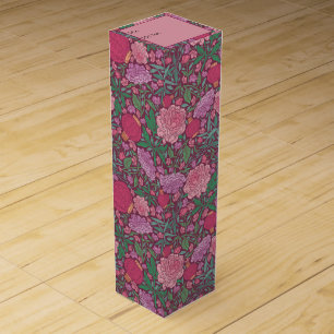 Spring Garden Mother's Day Japanese Paper Lanterns Wine Box