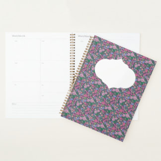 Spring Garden Mother's Day Poppies Japanese Fans Planner