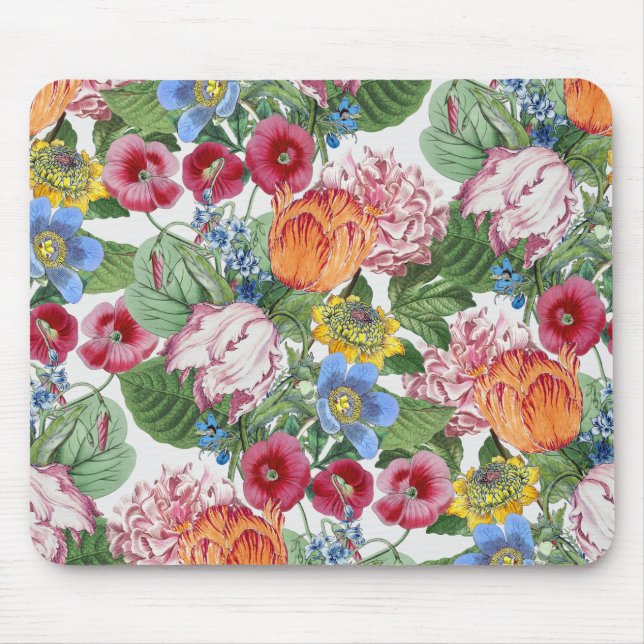 Spring garden mouse pad (Front)