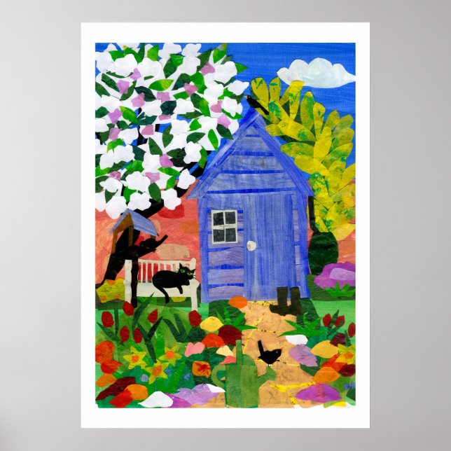 "Spring Garden" Print or Poster (Front)