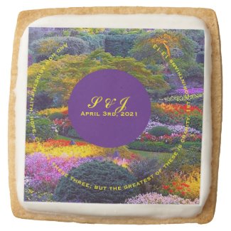 Spring Garden Shortbread Cookie