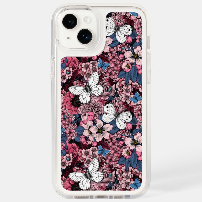 Spring garden speck iPhone case (Front)