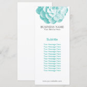 Spring Garden Succulent Elegant Floral (Front/Back)