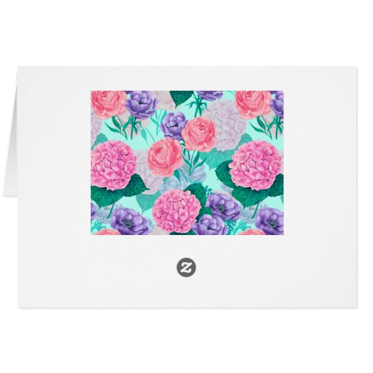 Spring garden watercolor 2 (Back Horizontal)