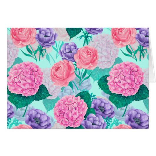 Spring garden watercolor 2 (Front Horizontal)