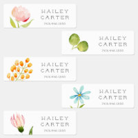 Spring Garden Watercolor Floral