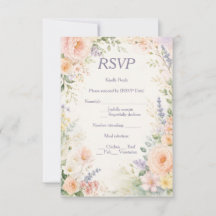 Spring Garden Wedding Save the Date