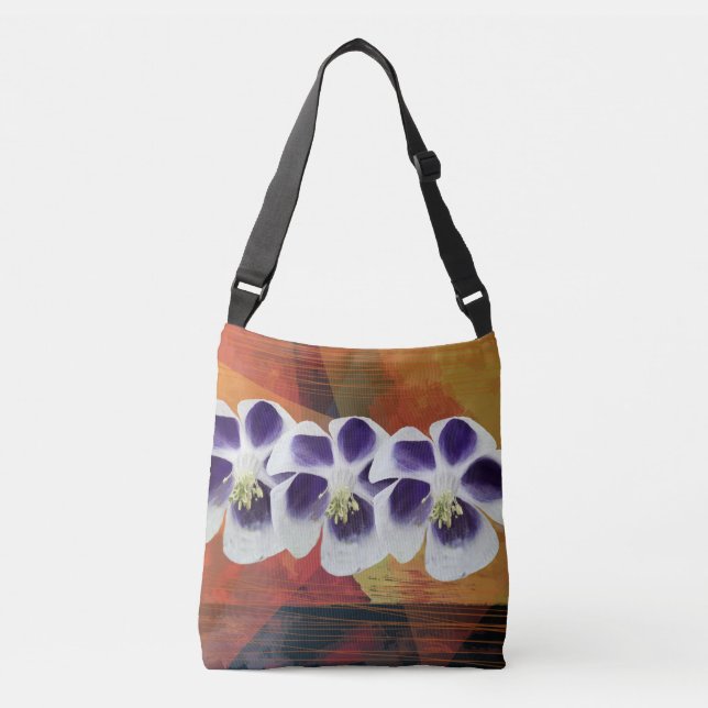 Spring Geometry Abstract Geometrical Body Bag (Front)