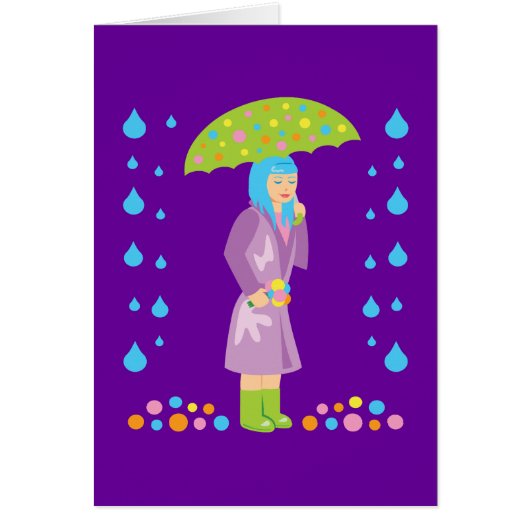 Spring Girl Cards (Front)