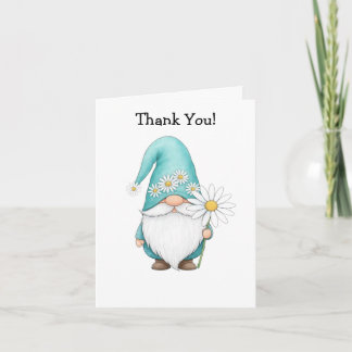 Spring Gnome Folded Card