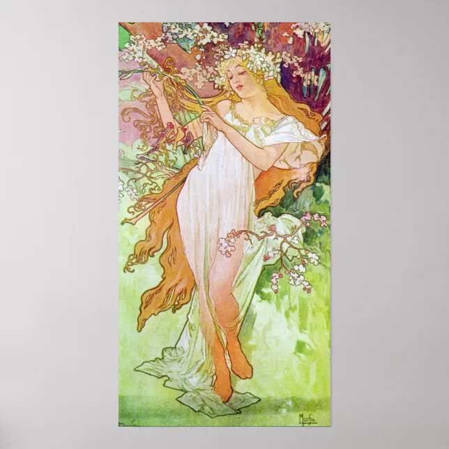 Spring Goddess Poster | Zazzle