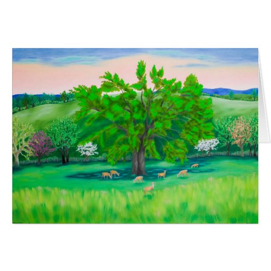 Spring Grazing Cards (Front Horizontal)