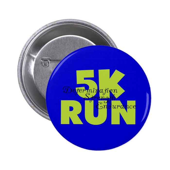 Spring Green 5K Run Pin